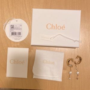 Chloe Darcey Asymmetrical Earrings
